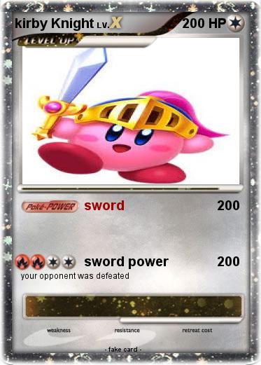 Pokemon kirby Knight