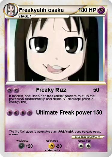 Pokemon Freakyahh osaka
