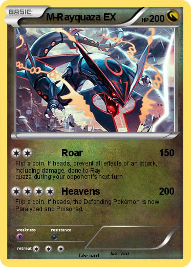 Pokemon M-Rayquaza EX