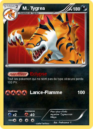 Pokemon M . Tygrea