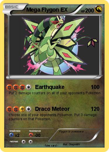 Pokemon Mega Flygon EX