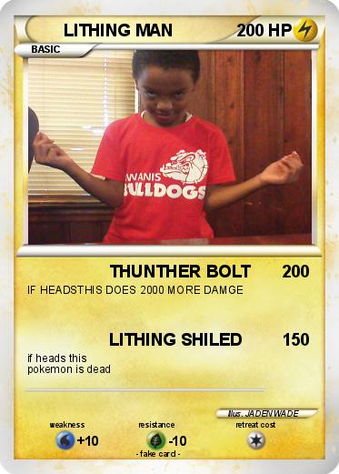 Pokemon LITHING MAN