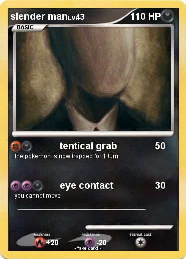 Pokemon slender man