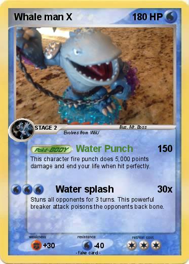 Pokemon Whale man X