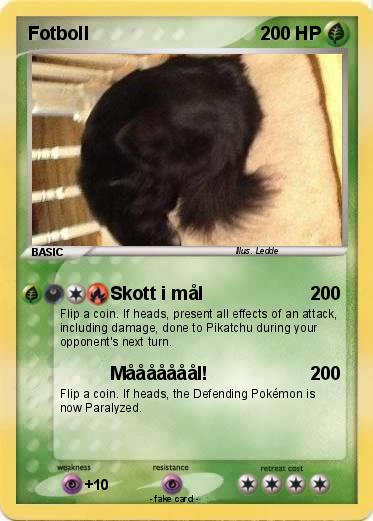 Pokemon Fotboll