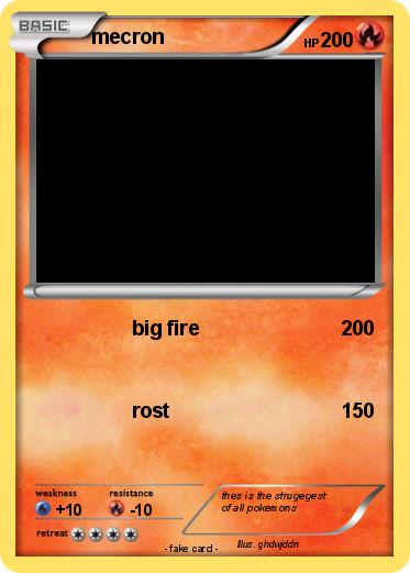 Pokemon mecron