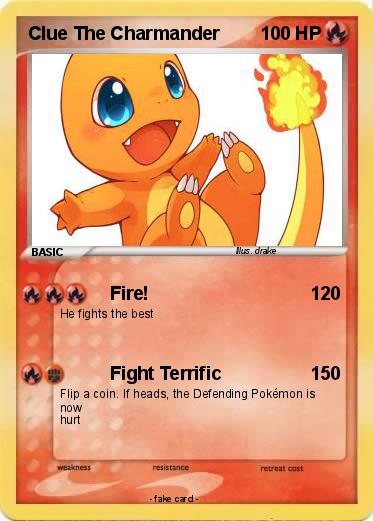 Pokemon Clue The Charmander