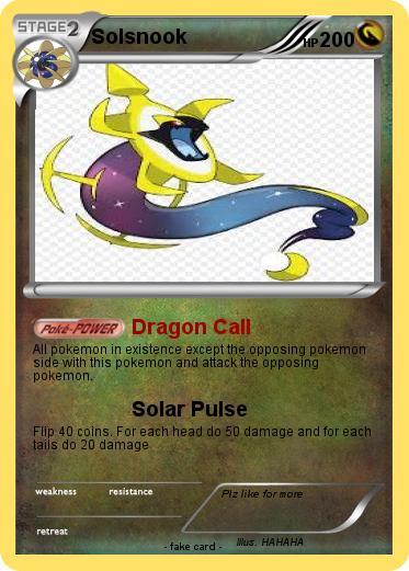 Pokemon Solsnook