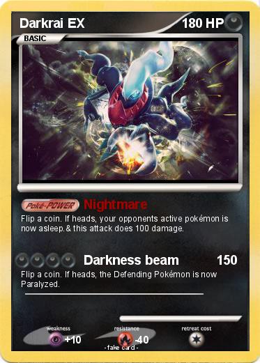 Pokemon Darkrai EX