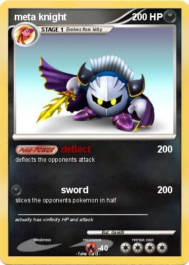 Pokemon meta knight
