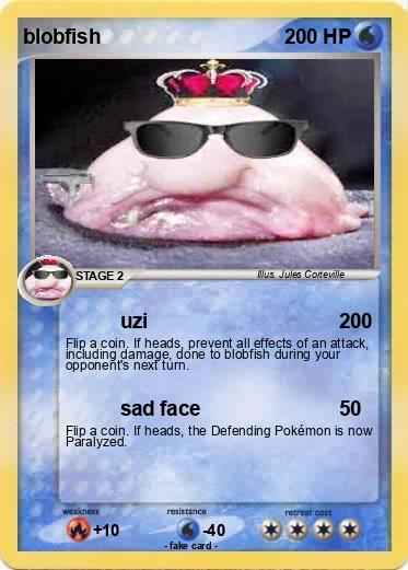 Pokemon blobfish