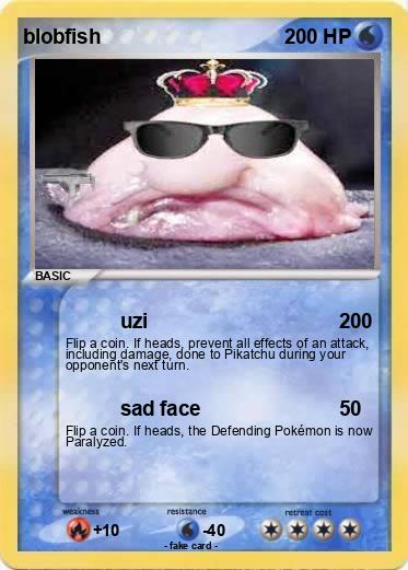 Pokemon blobfish