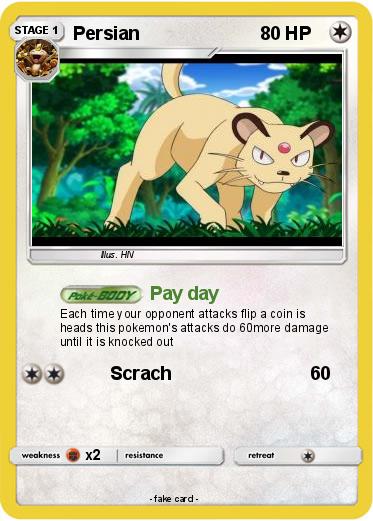 Pokemon Persian