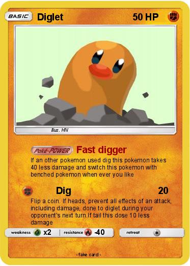 Pokemon Diglet