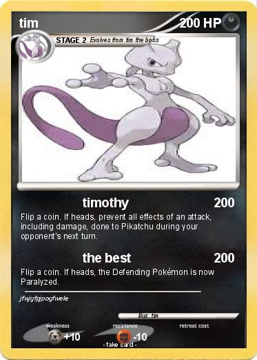 Pokemon tim