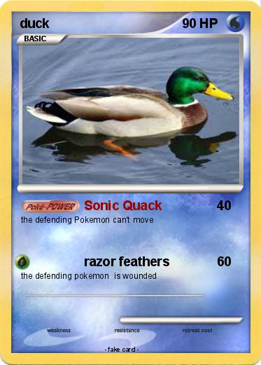 Pokemon duck