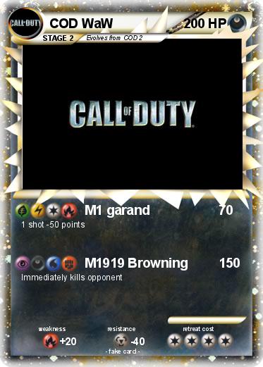 Pokemon COD WaW