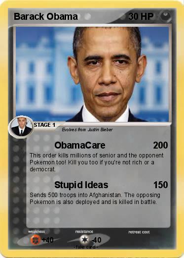 Pokemon Barack Obama