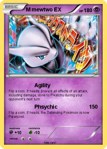 Pokemon M mewtwo EX
