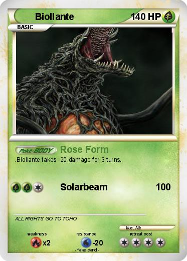 Pokemon Biollante