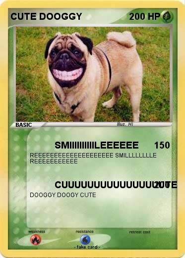Pokemon CUTE DOOGGY