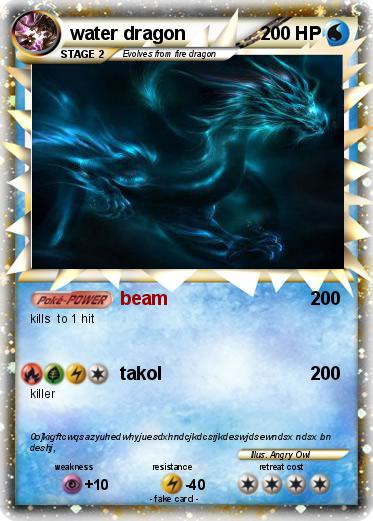 Pokemon water dragon