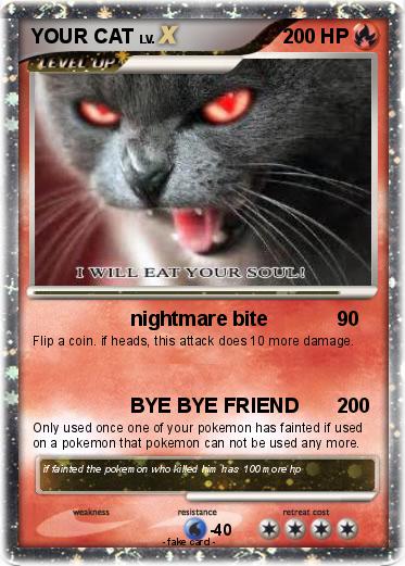 Pokemon YOUR CAT