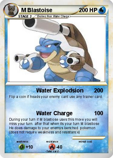 Pokemon M Blastoise