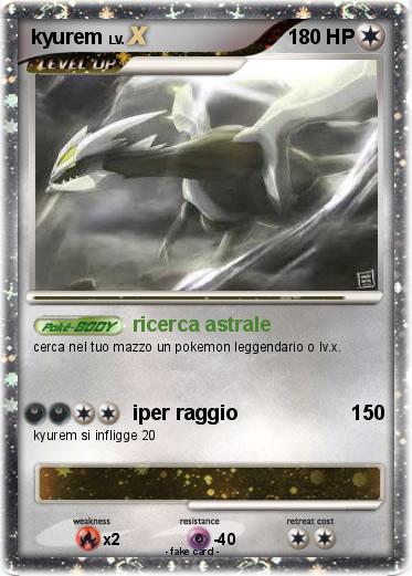 Pokemon kyurem