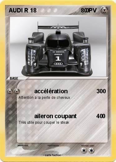 Pokemon AUDI R 18                               0