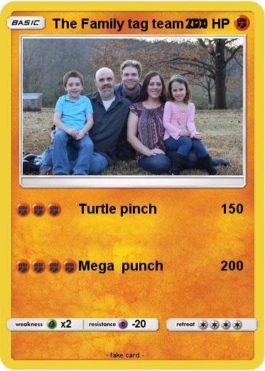 Pokemon The Family tag team GX