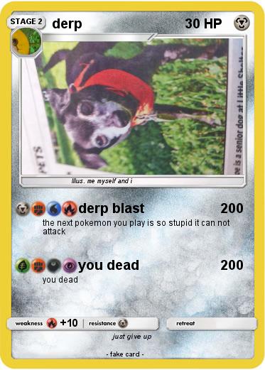 Pokemon derp