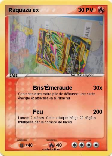 Pokemon Raquaza ex