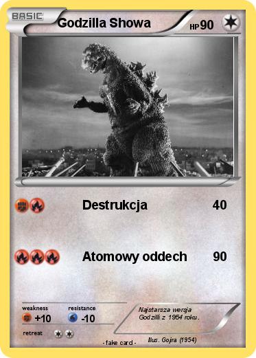 Pokemon Godzilla Showa