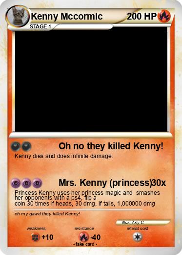 Pokemon Kenny Mccormic
