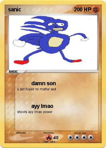 Pokemon sanic