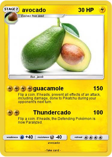 Pokemon avocado