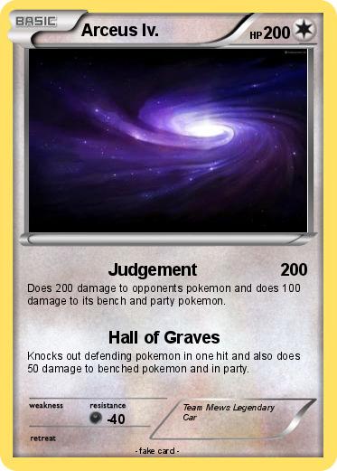 Pokemon Arceus lv.