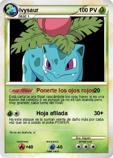 Pokemon Ivysaur