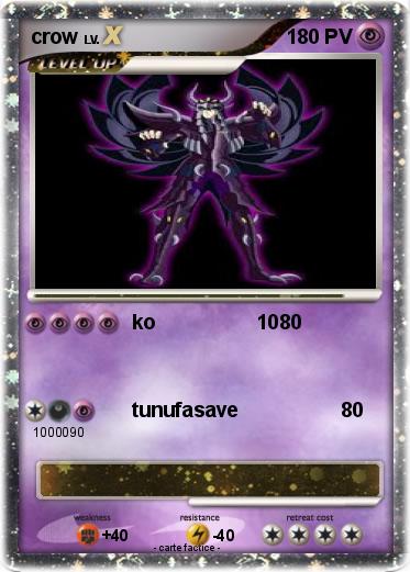 Pokemon crow