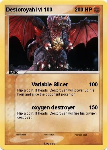 Pokemon Destoroyah lvl 100