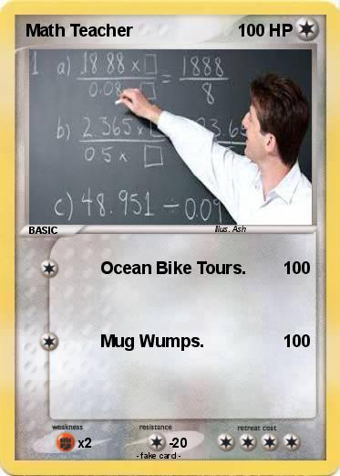 Pokemon Math Teacher