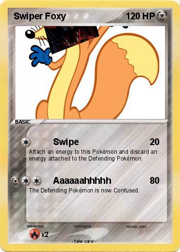 Pokemon Swiper Foxy