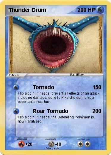 Pokemon Thunder Drum