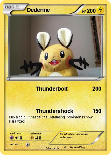 Pokemon Dedenne