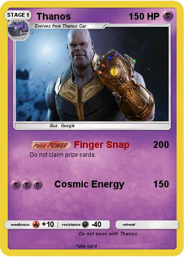 Pokemon Thanos