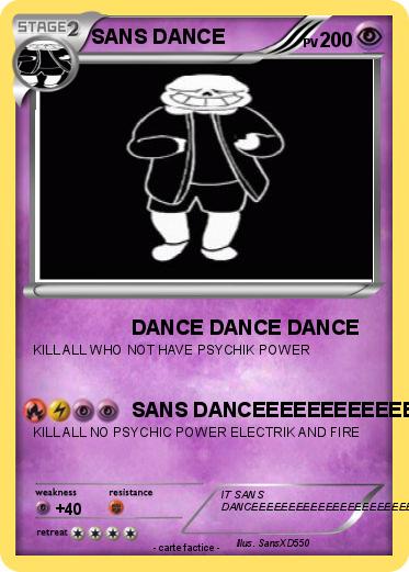 Pokemon SANS DANCE