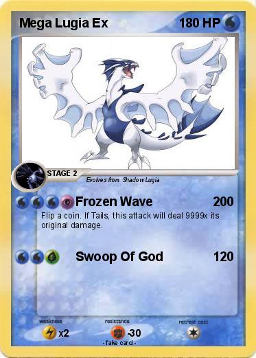 Pokemon Mega Lugia Ex