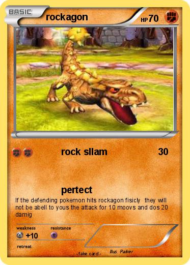 Pokemon rockagon
