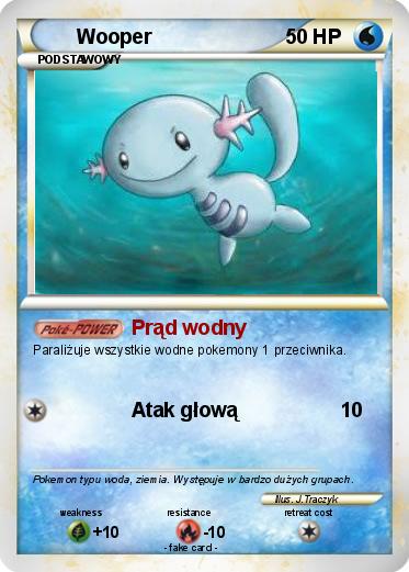 Pokemon Wooper